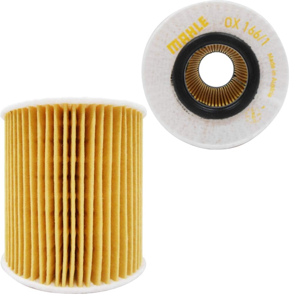 [Set of 2] MAHLE Filter Element BMW 1 Series 3 Series X1