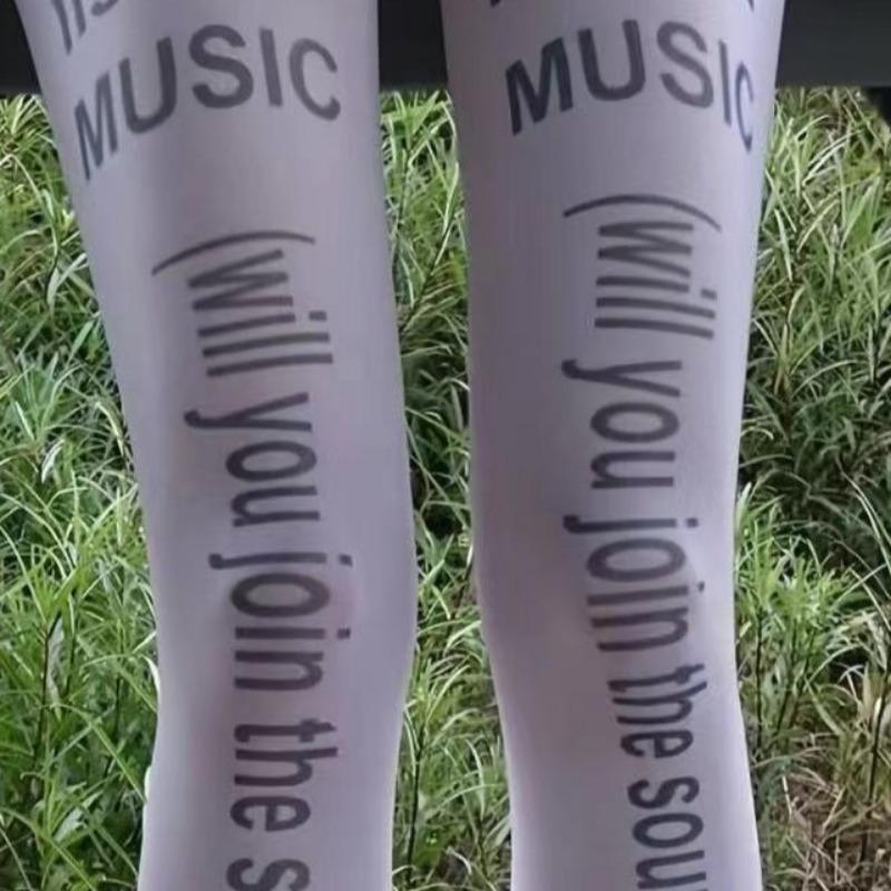 Bas Sexy Chaussettes Montantes Collants Lolita Collants Goth Chaussettes Longues Femme Fétichiste Emo Bas pour Femmes Punk Harajuku