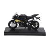 1:18 Motorcycle Model Toy High Simulation Compact Miniature Motorcycle Collectible Toy Black
