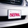 SEIWA Number Plate Number Plate Chrome K127 Cover, 6, Plated,