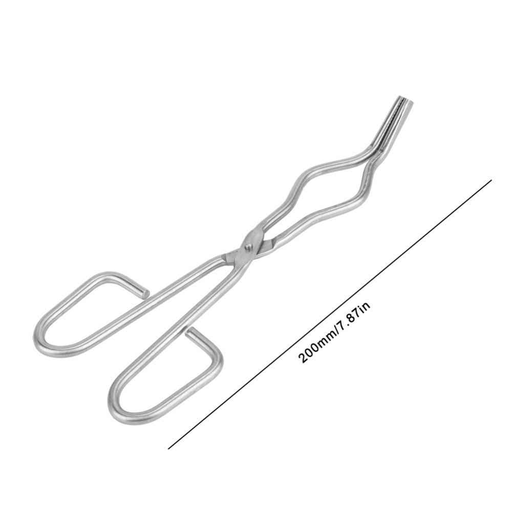 Sturdy Metal Crucible Tongs High Temperature Tough Beaker Tongs Lab Beaker Clamp Lab Experiment