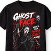 Ghostface Scream Killer Horror Slasher Movie Graphic Unisex TShirt