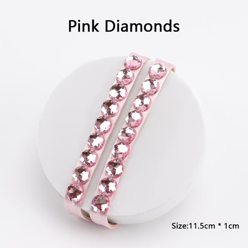 Women High Heels Bundle Decorations Buckle Shoelaces Holding Loose Anti-skid Straps Shoelace Band Ankle Adjustable Shoes Belt
