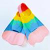 Silicone Short Fin Snorkeling Fins Kids Adults Water Sports Training Outdoor Swimming Gear