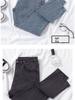 Women's High-Waist Slim Korean Pencil Jeans, Versatile Nine-Point Style, Elastic Fit for Autumn 2021