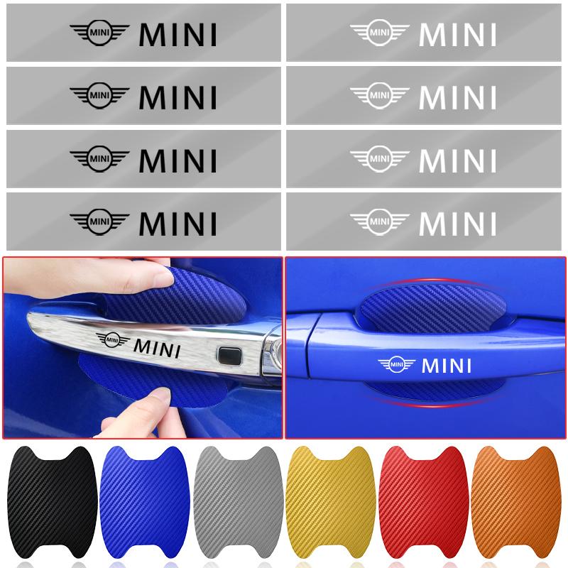 Car Door Sticker Auto Handle Anti Scratch Protection Film Car Styling For MINI Cooper F56 F55