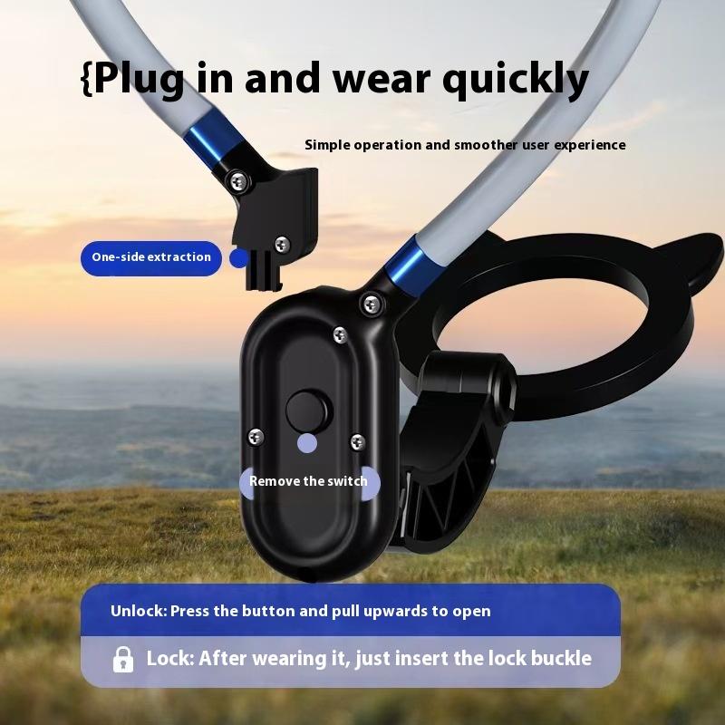 Magnetic Neck Mount Quick Release Holder Magnetic Neck Chest Mount For Phone Smart Phone Accessories