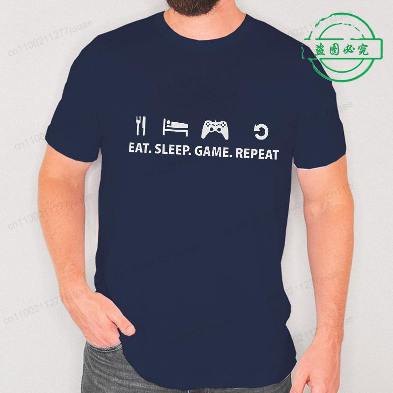Mens Game Controller Graphic Short Sleeve TShirt Breathable Gamer Gaming Printed Tops Tee for Women Summer Casual Sportswear