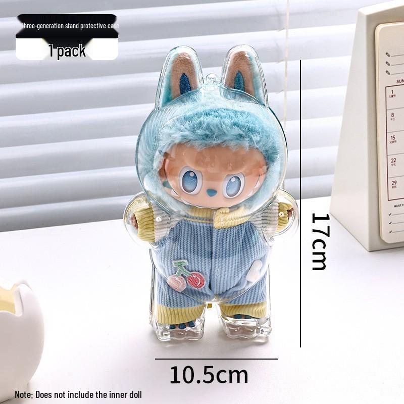 LABUBU Gen 1 Stand-up & Gen 2 Sitting Protective Toy Cover Dustproof Backpack Pendant