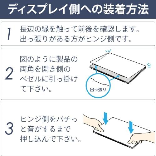 ELECOM MacBook Air 13.3 inch (2020/2019/2018) Compatible with M1 chip model Hard case Transparent Anti-scratch Anti-stain Heat exhaust design Thin sli