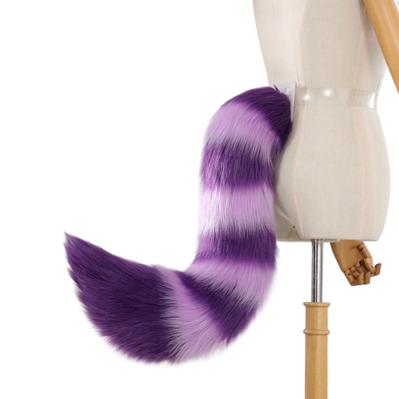 Halloween Foxes Tail Lolitas Cat Tail Fancy Dress Costumes Faux Furs Tail