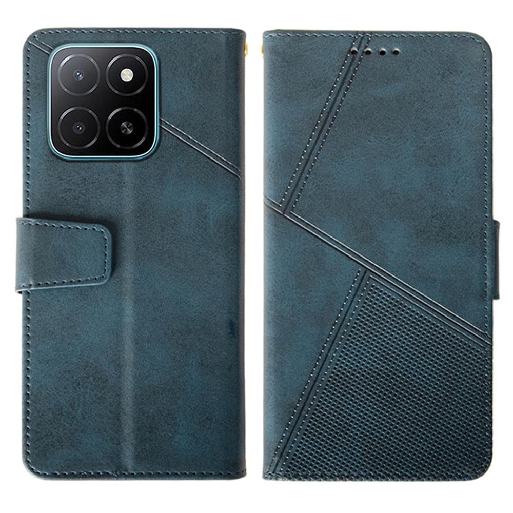 IDEWEI For Honor X5b Case Leather Wallet Phone Cover Stand Calf Texture