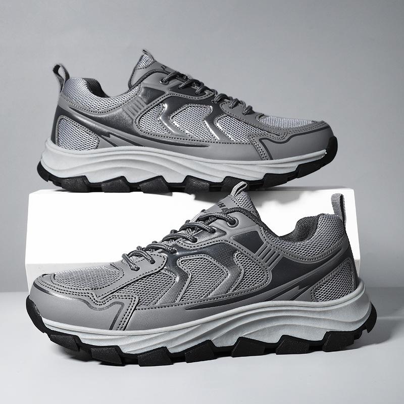 Autumn and Winter Foreign Trade Large Size 47 Outdoor Hiking Shoes New Mesh Breathable Hiking Shoes Men's Travel Shoes