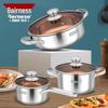 Bernis Salina 3-teiliges Kochgeschirr-Set