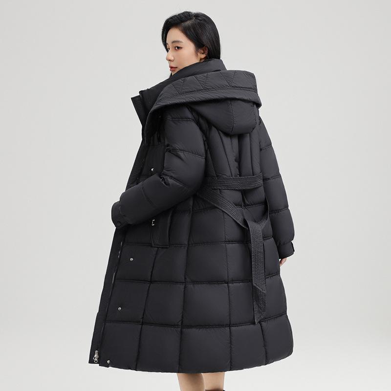 Cotton-padded Clothes Are Fashionable and Versatile, Long Belts Are Simple and Atmospheric, and Women's Jackets Are Warm. Cotton-padded Jackets