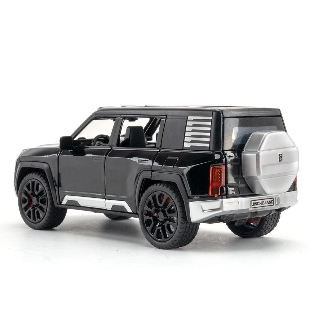 1/32 Alloy Model Cars BYD YangWang Off-road Vehicles Diecasts Model Toy 6 Doors Can Be Opened Pull Back SUV for boyfriend Gifts