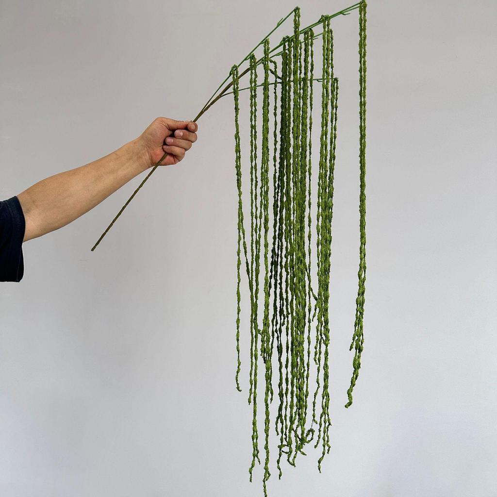Forest Style Hanging Yarn Vine Decoration - Artificial Weeping Willow for Wedding and Hotel Arrangements