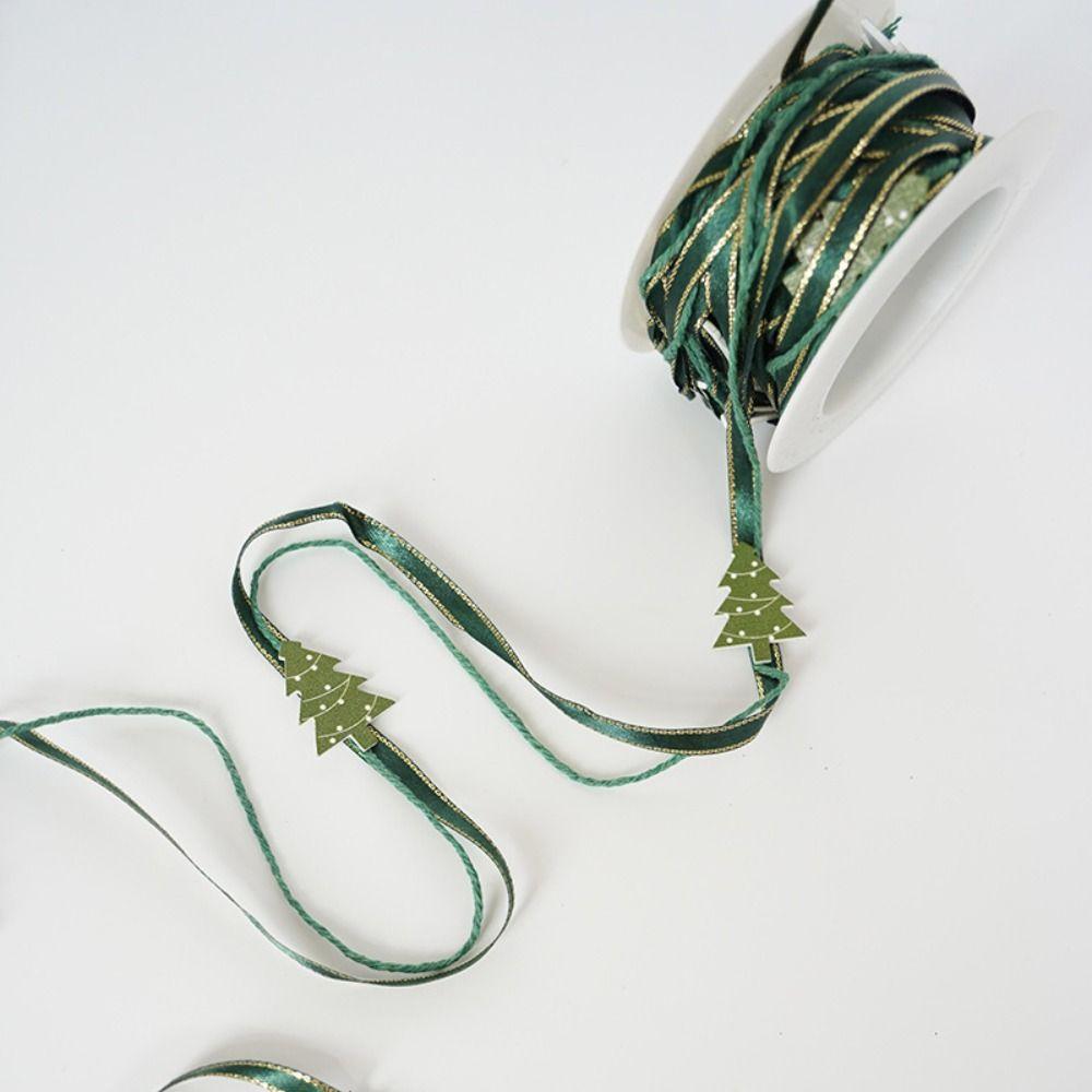 Gift Box Decor Christmas Binding Tape 3m/5m/9m DIY Webbing Colorful Ribbon  Furniture Decoration