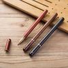 Premium Retro Solid Wood Shunxin Pen - Chinese Style Cultural & Creative Business Gift Signature Pen