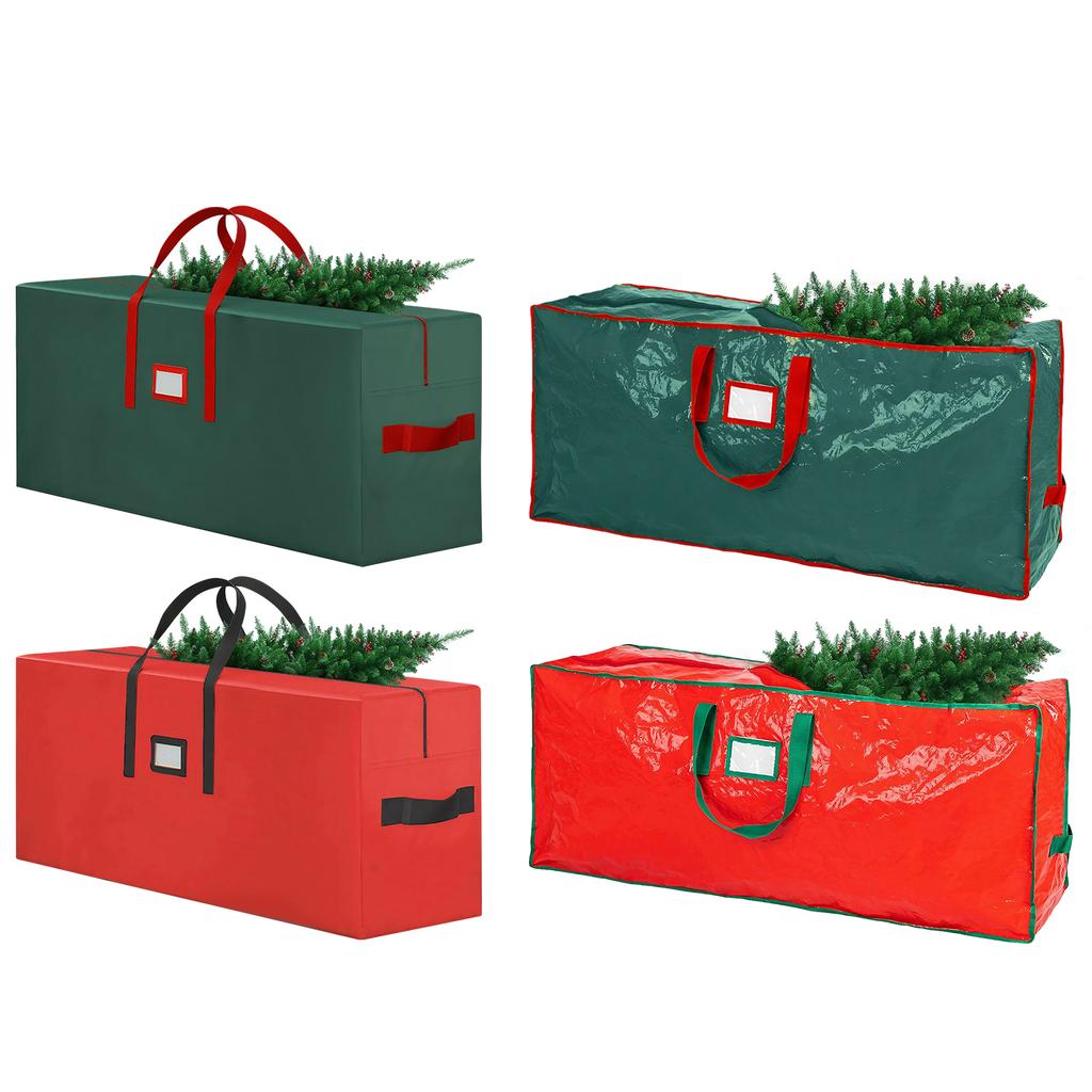 Weihnachtsbaum Aufbewahrungstasche mit verstärktem Griff Robuste Baumtasche Reißverschluss Wasserdichte Aufbewahrungstasche Feiertags-Essentials
