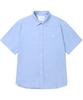 Pigment Oxford Half Shirt Light Blue