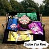 Custom Name SPY Adventure Blanket  Ideal Bedding Blanket Perfect for Travel, Camping, Living Rooms, Offices, Sofas, Fan Christmas Gift
