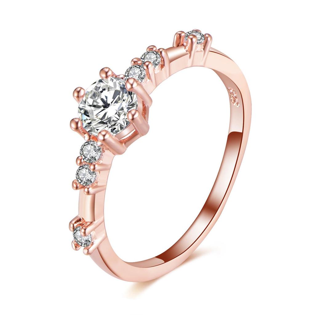 Women’s Simple Fresh Diamond Ring – Creative Design, Hot Accessories