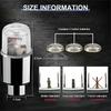4 PZ Pneumatico Ruota LED Colore Valvola Aria Ugello Bicicletta Motocicletta Notte Vento Fuoco che Respira Lampeggiante Modifica Accessori Lampada Mozzo