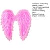 Women's Feathered Angel Wings Halloween Fairy Cosplay Wings Costume Carnival Stage Show Accessory for Adult Children