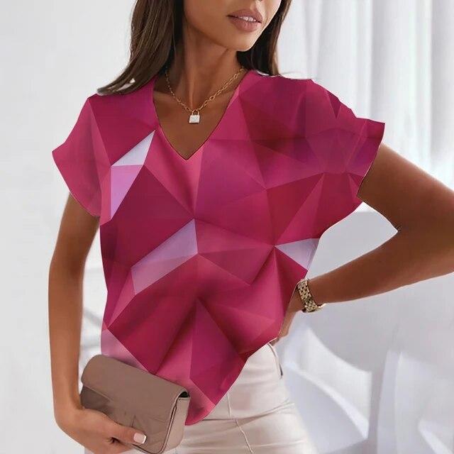 Summer Trend Women'S T-Shirt Street Cool Tide Female Short-Sleeved Loose Fashion Personality Half-Sleeve Tops