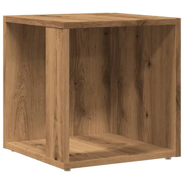 VidaXL Side Table Artisan Oak 33x33x34 Cm Engineered Wood, Side Cabinet, Corner Shelf, Cabinet, Cupboard 856717