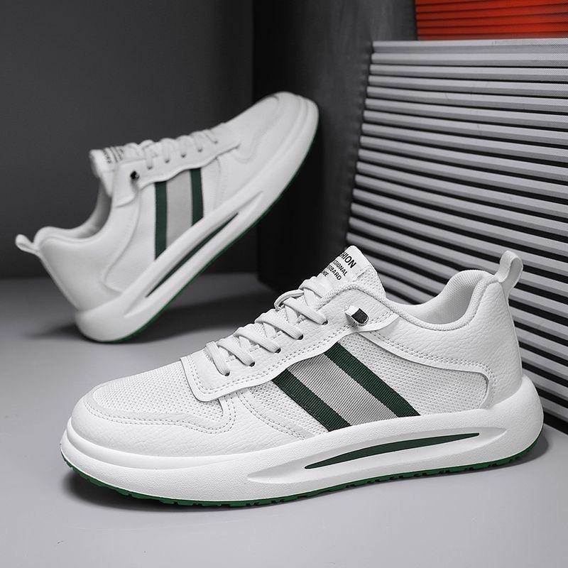 Summer new breathable mesh casual shoes men's shoes student white board shoes sports shoes trendy shoes dad shoes