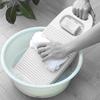 2PCS Extra Large Household Washboards Heavy Duty Plastic NonSlip Bottom Efficient Fabric Cleaning Laundry Washing Board