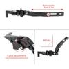 Motorcycle Foldable Brake Clutch Levers Adjustable Aluminum Handlebar Lever Replacement for Kawasaki Ninja 400 18-20 Ninja 300R 13-17 Ninja 250R