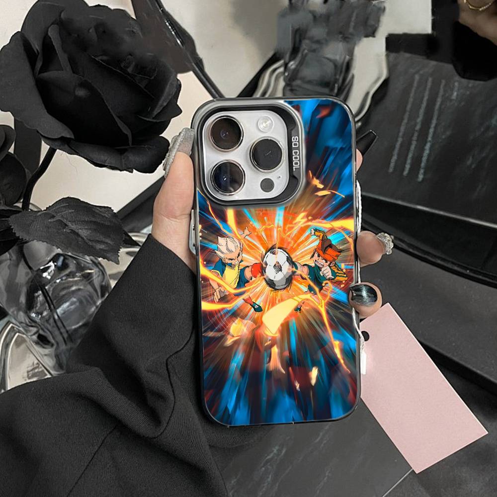 

Cool Football InazumaS 11 Phone Case For IPhone 16 17 15 14 12 13 Pro Max Black Color Shockproof Cover iPhone17promax