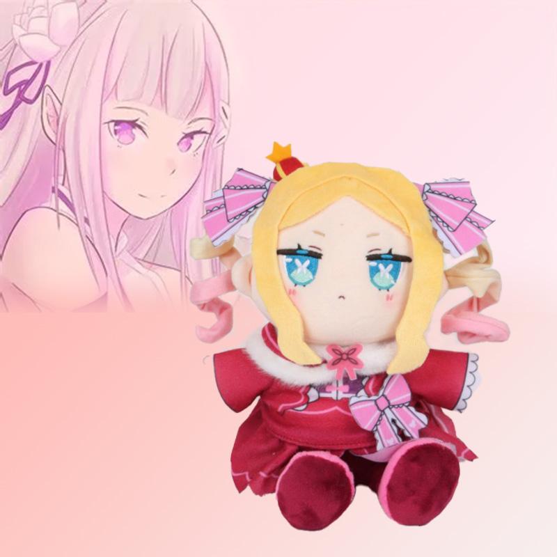 New Re:ZERO Beatrice Plush Anime Cotton Kawaii Cartoon Doll Cute Figure Stuffed Dolls Collectibles Decoration Christmas Gifts
