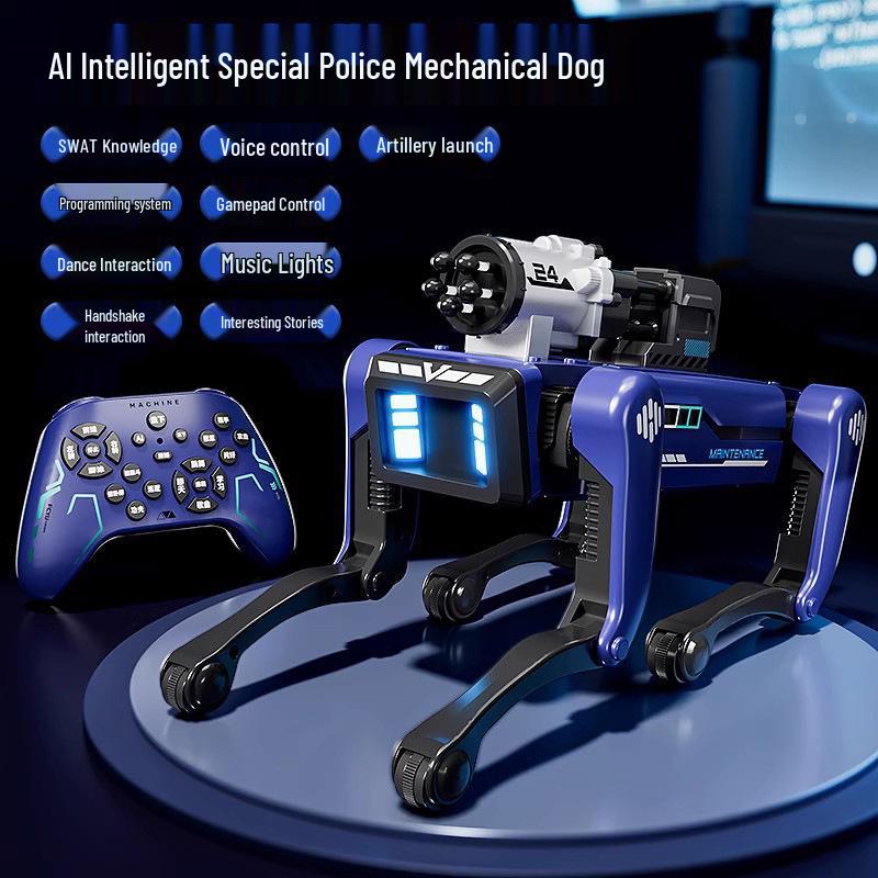 Smart Robot Dog: Interactive Educational Toy for Science & Programming with City Firefighter Simulation