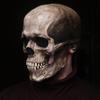 Movable Jaw Full Head Skull Mask Halloween Decoration Horror Helmet Scary Mask Masquerade Holiday Party Decoration