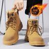 Martin boots men's new autumn and winter men's boots trendy versatile lace-up high-top casual trendy shoes