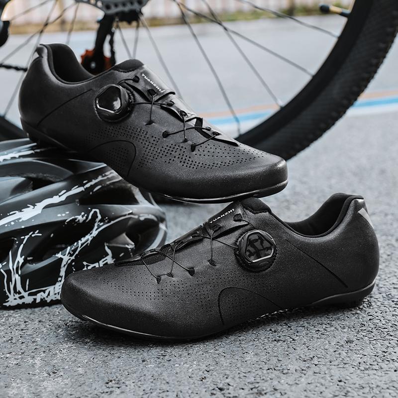 Unisex Road Bicycle Shoes Men Cycling Sneaker Mtb Clits Route Cleat Dirt Bike Speed Flat Sports Racing Women Spd Pedal