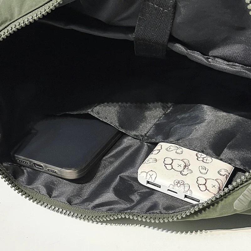 Kadınlar İçin Günlük Çok Cepli Postacı Çantaları Moda Naylon Omuz Çantası Bayan Büyük El Çantaları Kadın Seyahat Alışveriş Tote Çanta