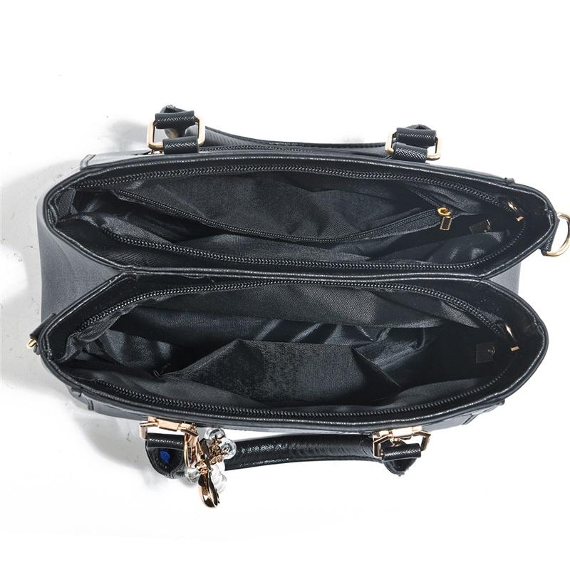 Fashion All Match Small Women Handbag Portable Hand Carry Multiway Single Shoulder Crossbody Daily Matching Purse