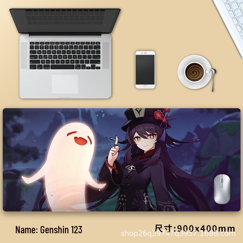 Extra velká podložka pod myš Genshin Impact Venti - Zesílená anime podložka pod klávesnici