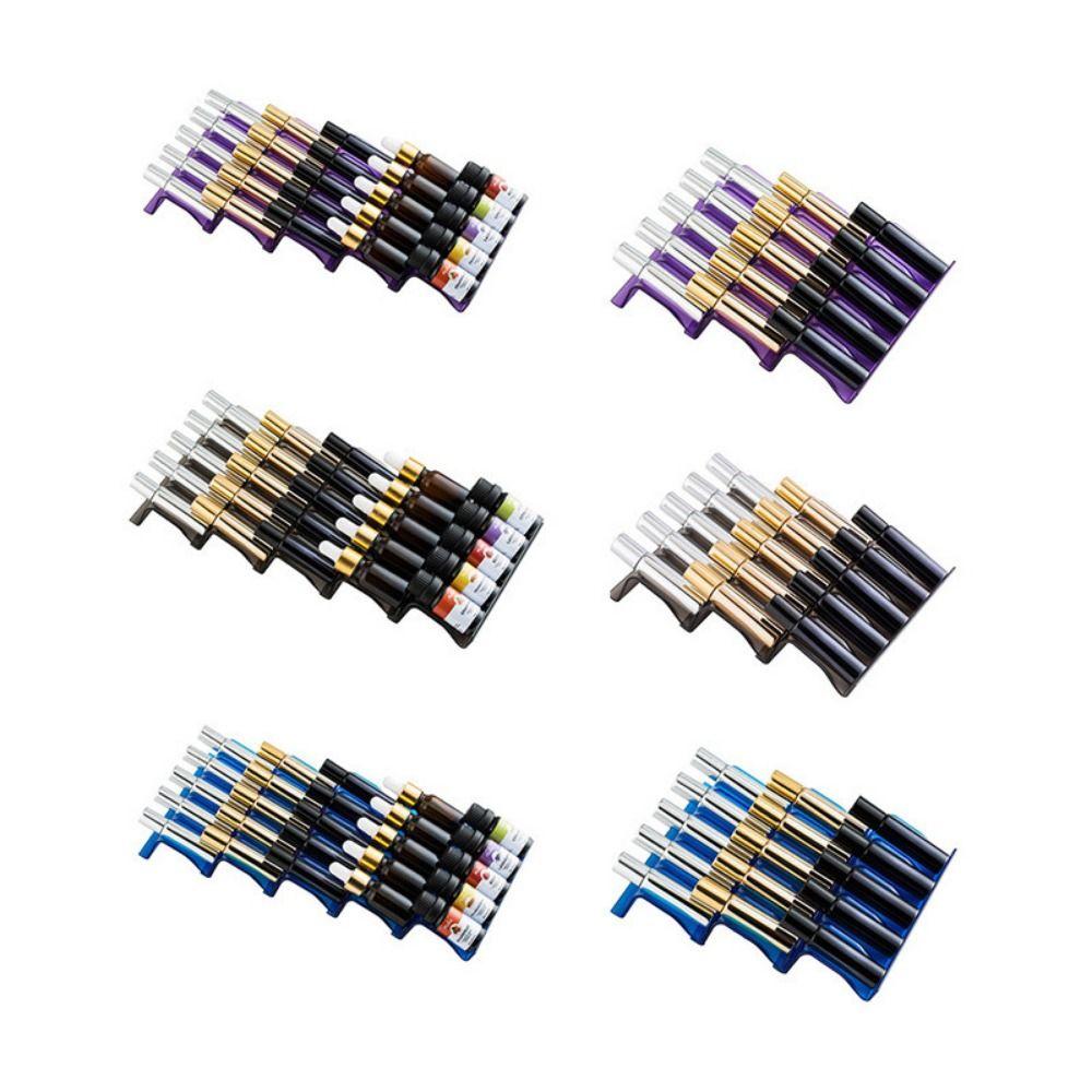 3Pcs 5 Slots Essential Oils Storage Rack Expandable Drawer Oil Bottles Stand  Cosmetic