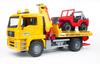 MAN TGA roadside assistance with jeep BRUDER 02750 Profi series 1:16