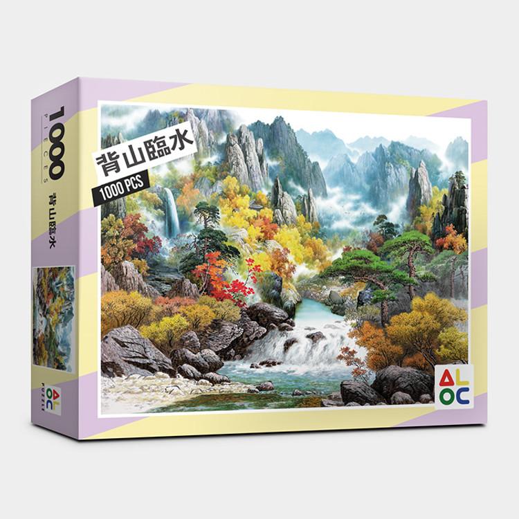 1000 Piece Jigsaw Puzzle - Baesan Imsu, Popular Korean Puzzle