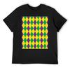 Mardi Gras Harlequin Diamonds Pattern T-Shirt Shirts Graphic Tees Anime Anime Tshirt Big and Tall T Shirts for Men