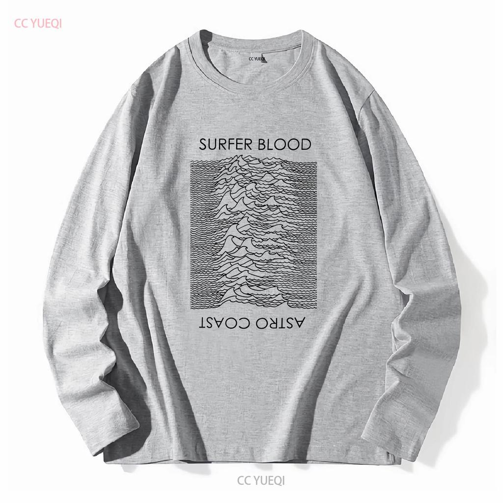 SURFER BLOOD Astro CoasT T Shirt Large Indie Emo Alternative Grunge Punk RARE long or short sleeves vintage Washed