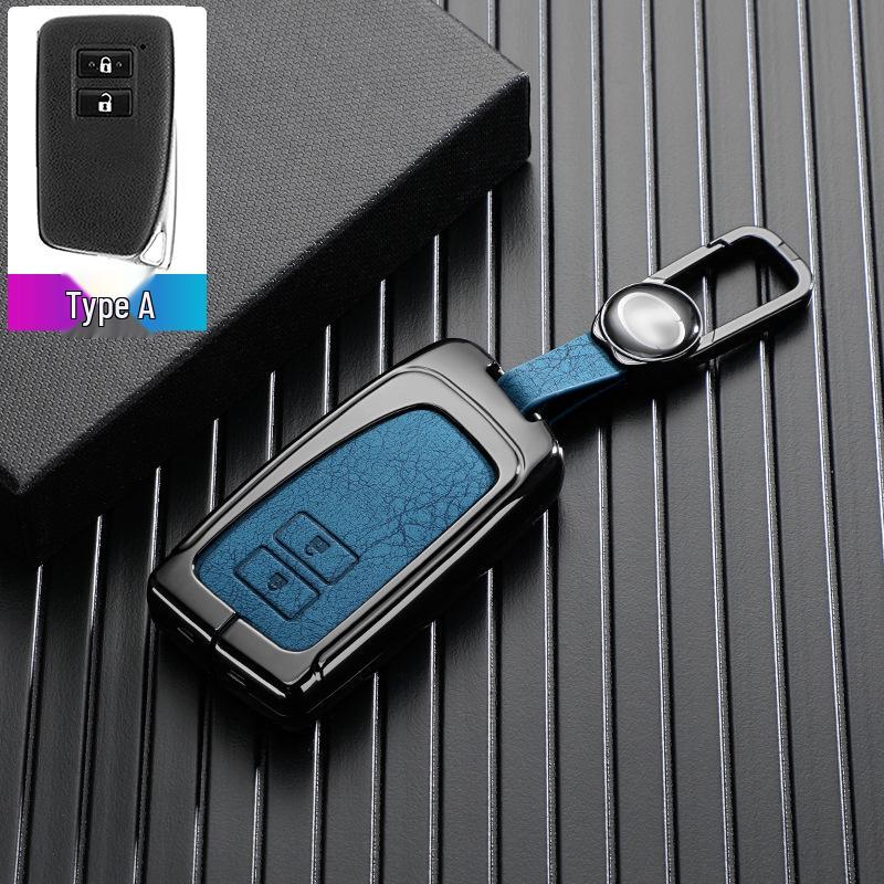 Metal Car Key Case for Toyota ES200, LX570, IS, ES, GX, RX, NX2000 (13th Gen)