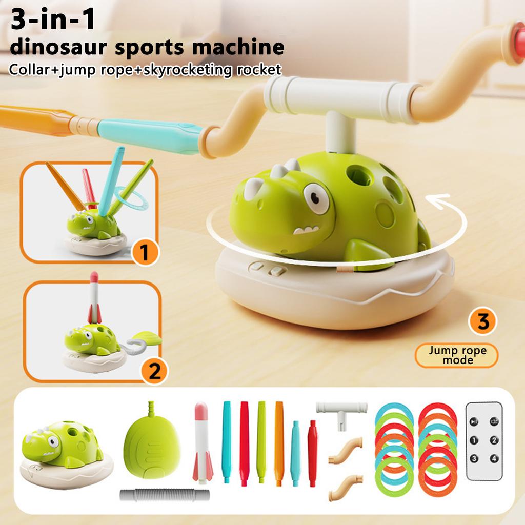 Kids Dinosaur Machine Toys Rope Skipping Dinosaur Toddler Toy for Outdoor Play Sport Toy
